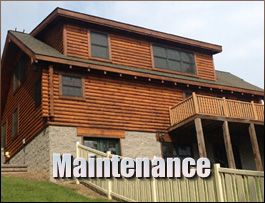 Wadesboro, North Carolina Log Home Maintenance